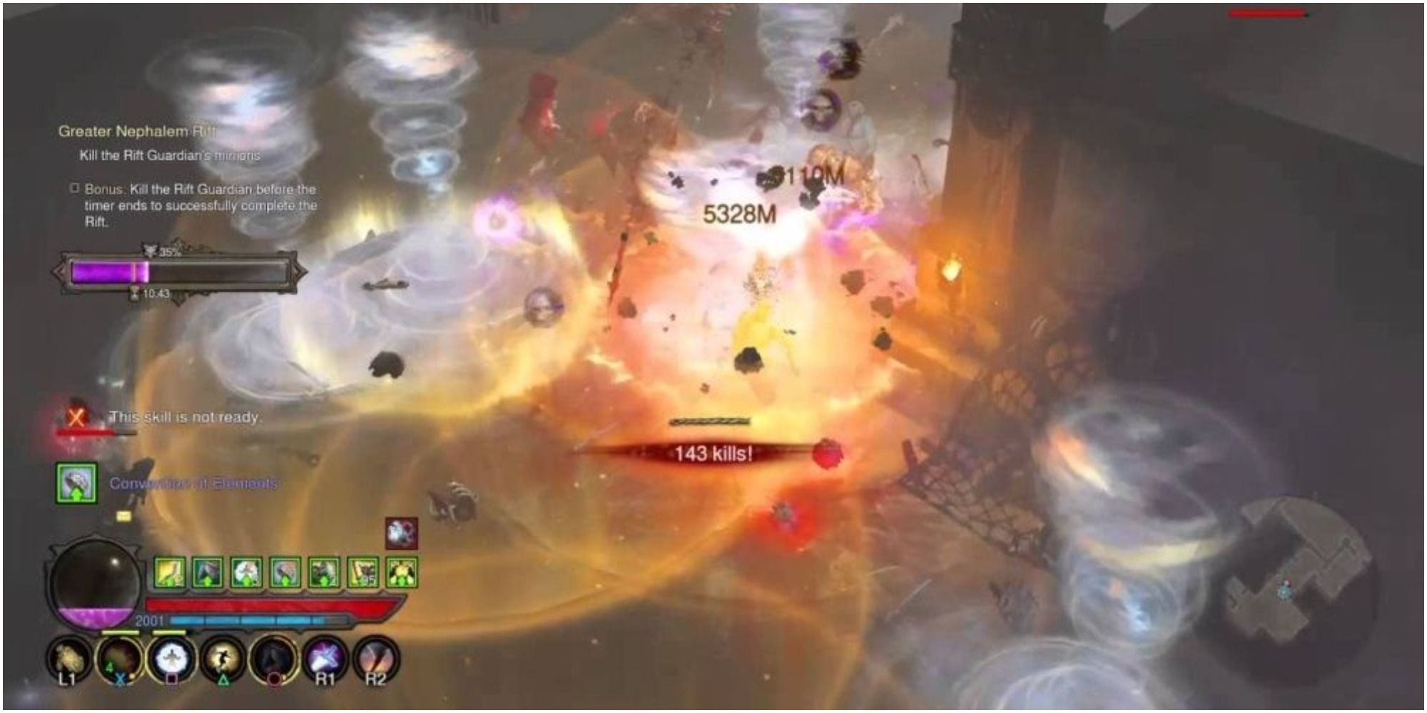 Diablo 3 Covering The Map With Twisters