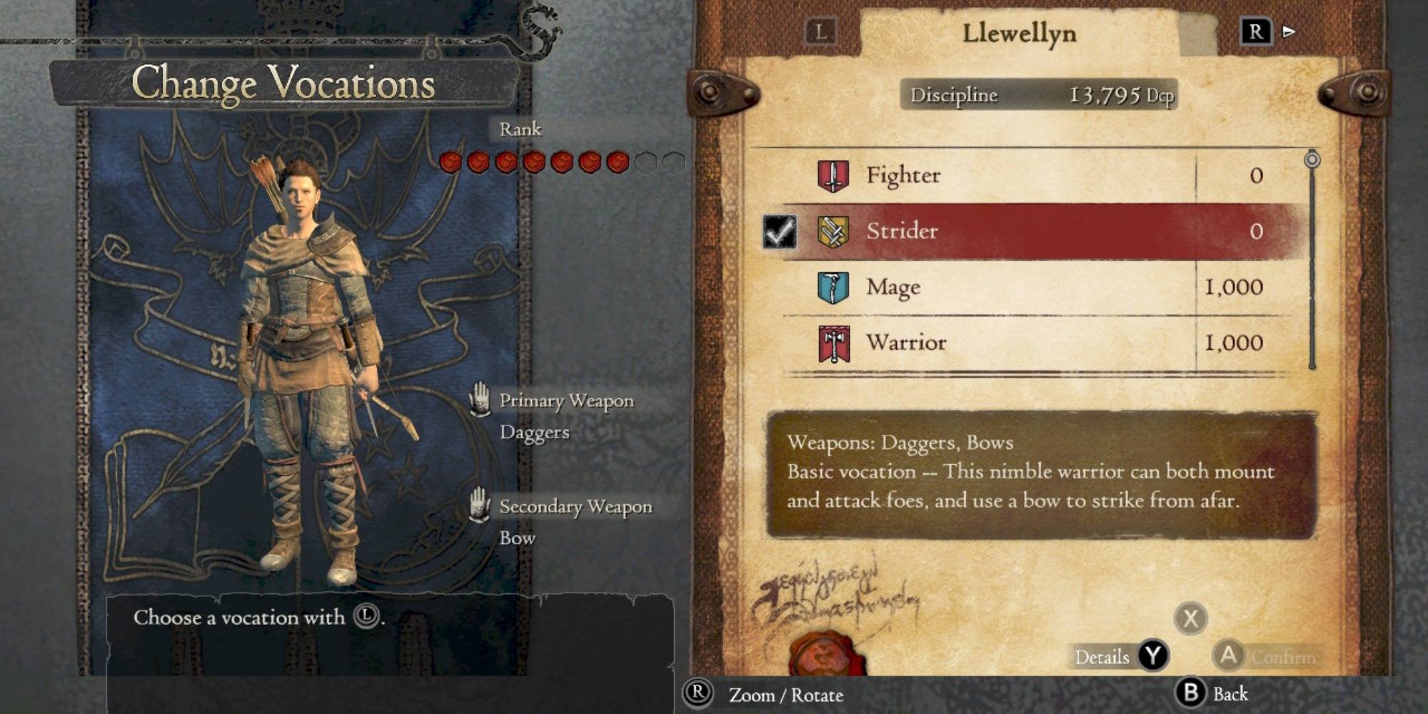 How To Change Vocation In Dragon S Dogma How To Change Vocation In Dragon S Dogma