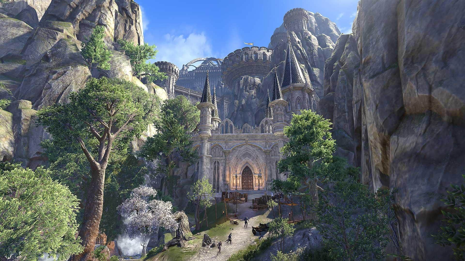 ESO Summerset city entrance landscape screenshot