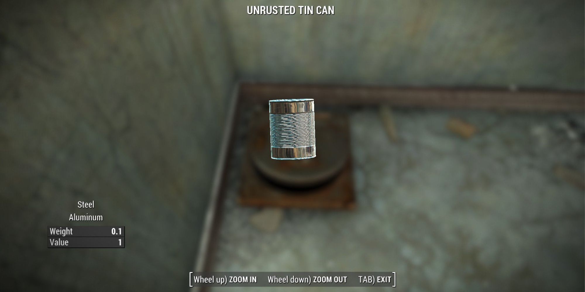 Fallout 4 Steel Can