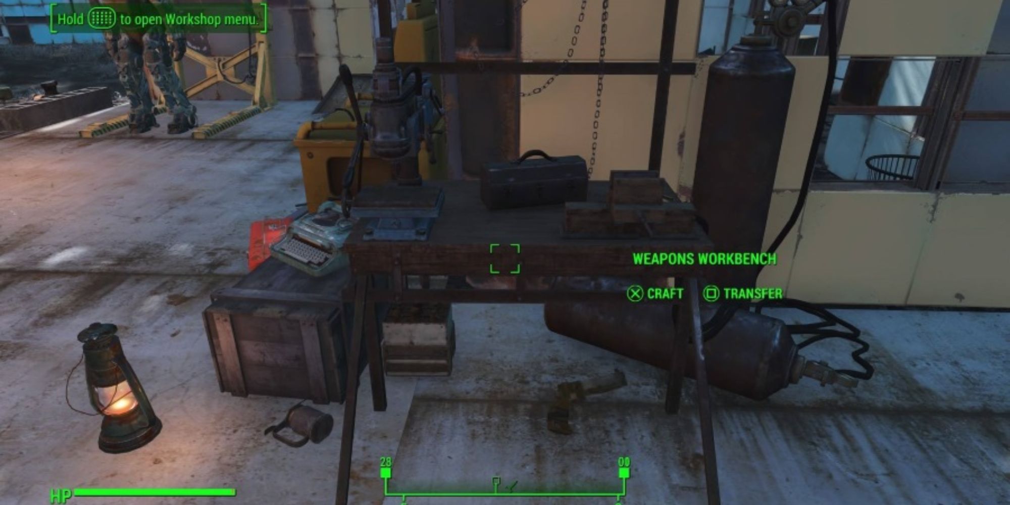 Fallout 4 Weapons Workbench At Sanctuary