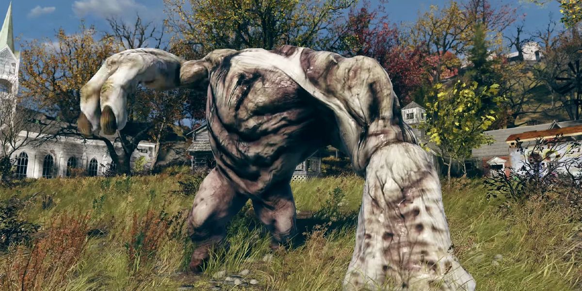Fallout 76 Grafton Day a mutated beast