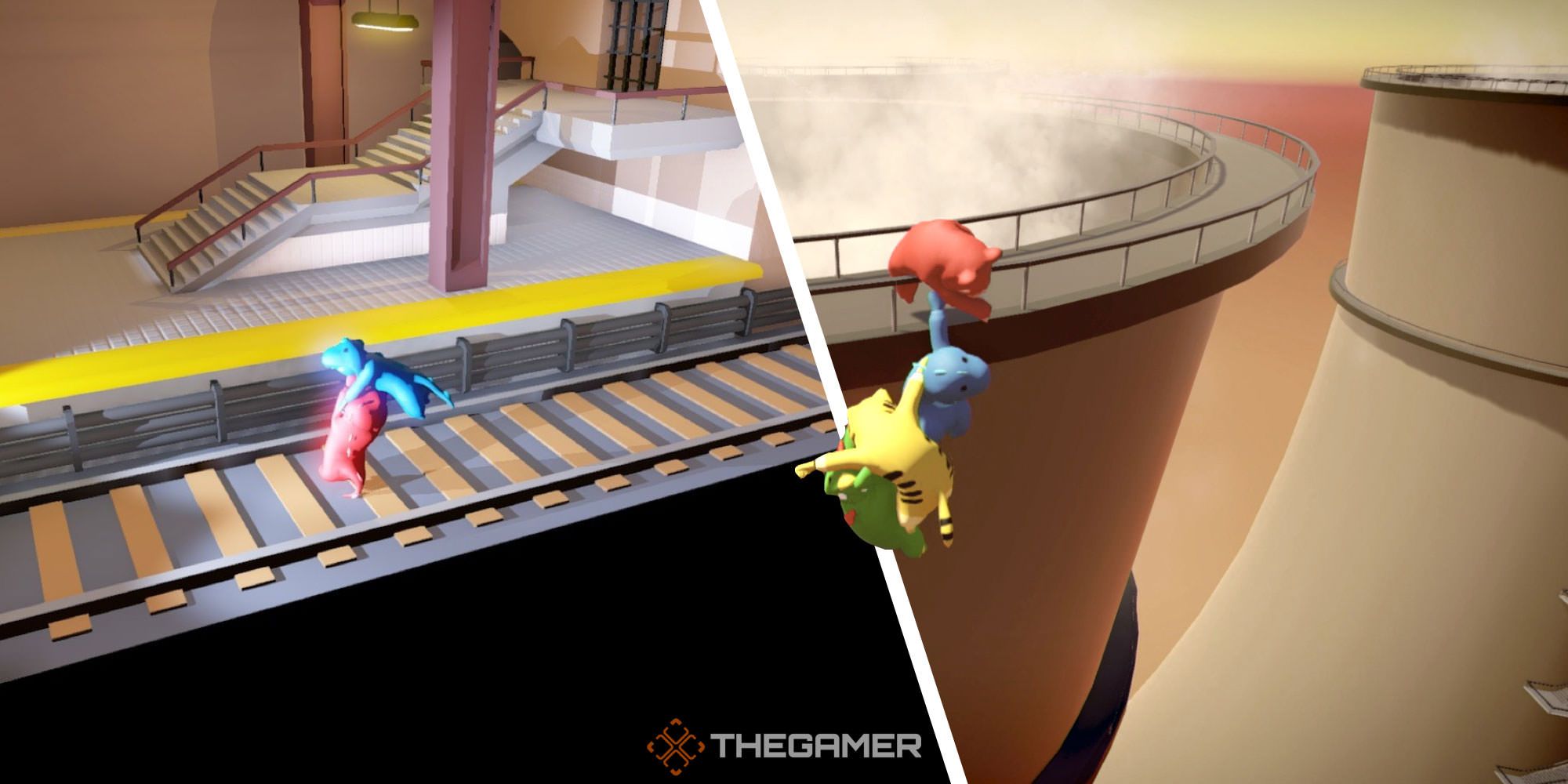 gang beasts how to play 8 player online
