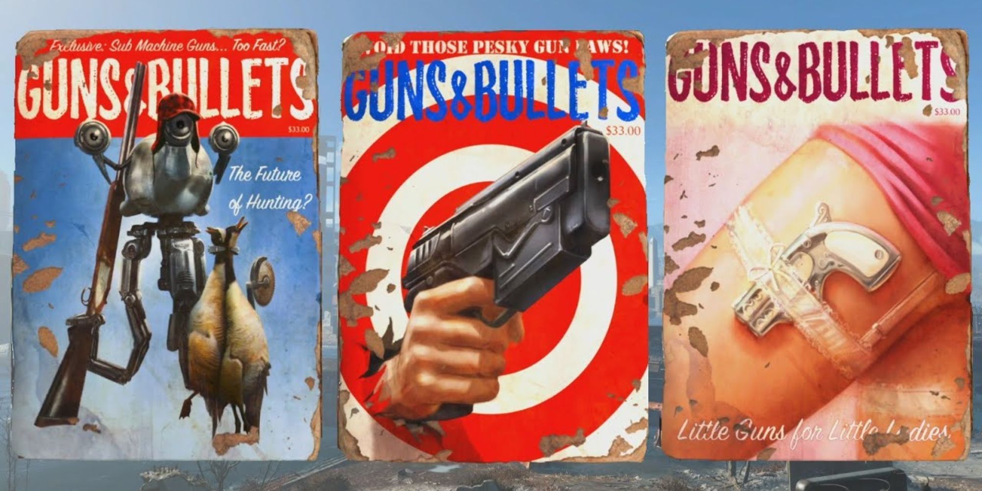 Guns and Bullets fallout 4