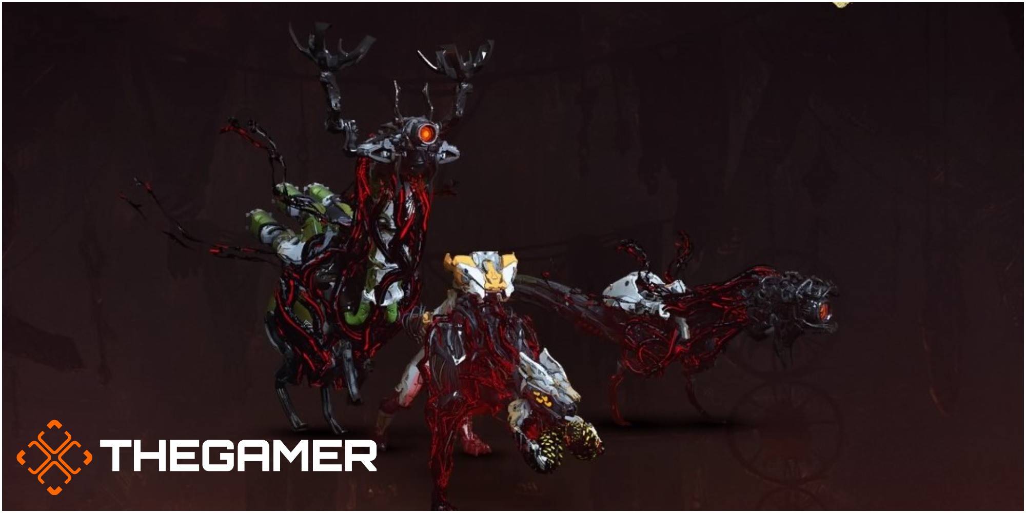 Horizon Zero Dawn Machines From Frozen Wilds And Base Game
