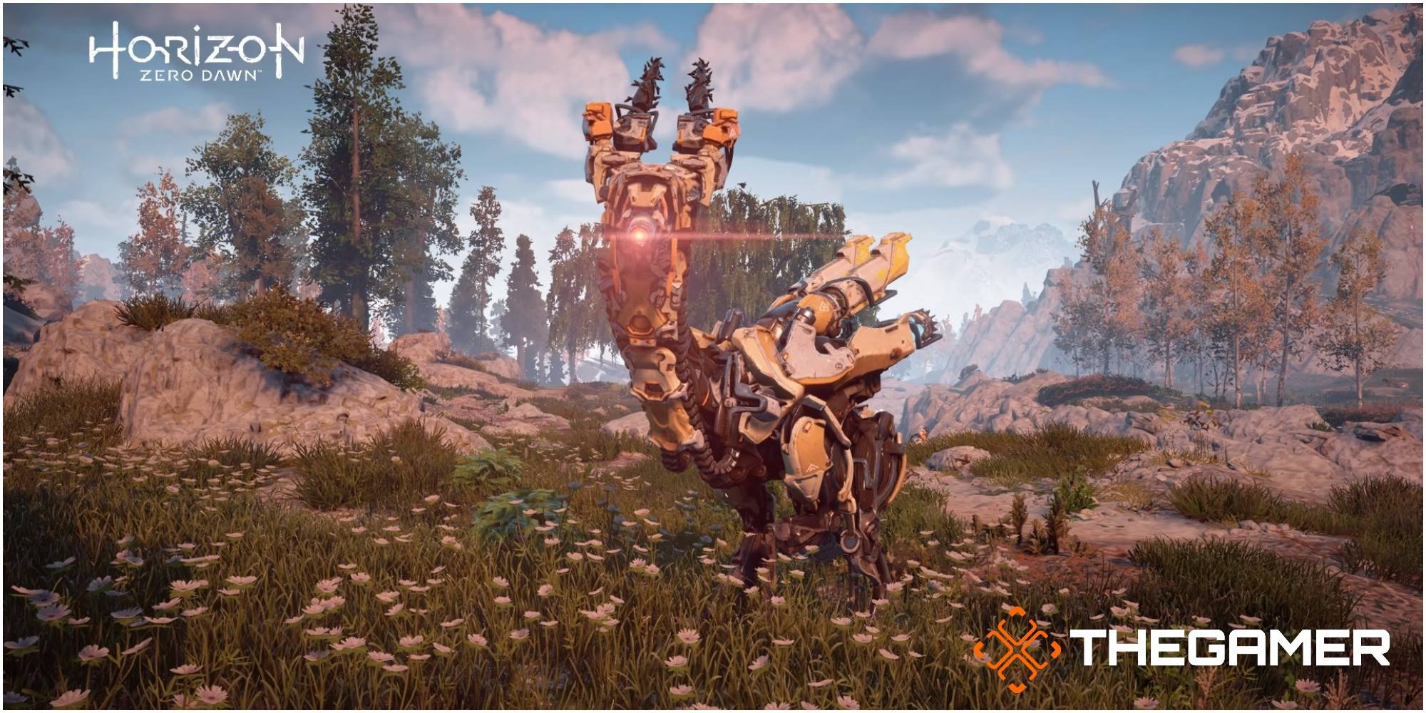Horizon Zero Dawn Machines From Frozen Wilds And Base Game