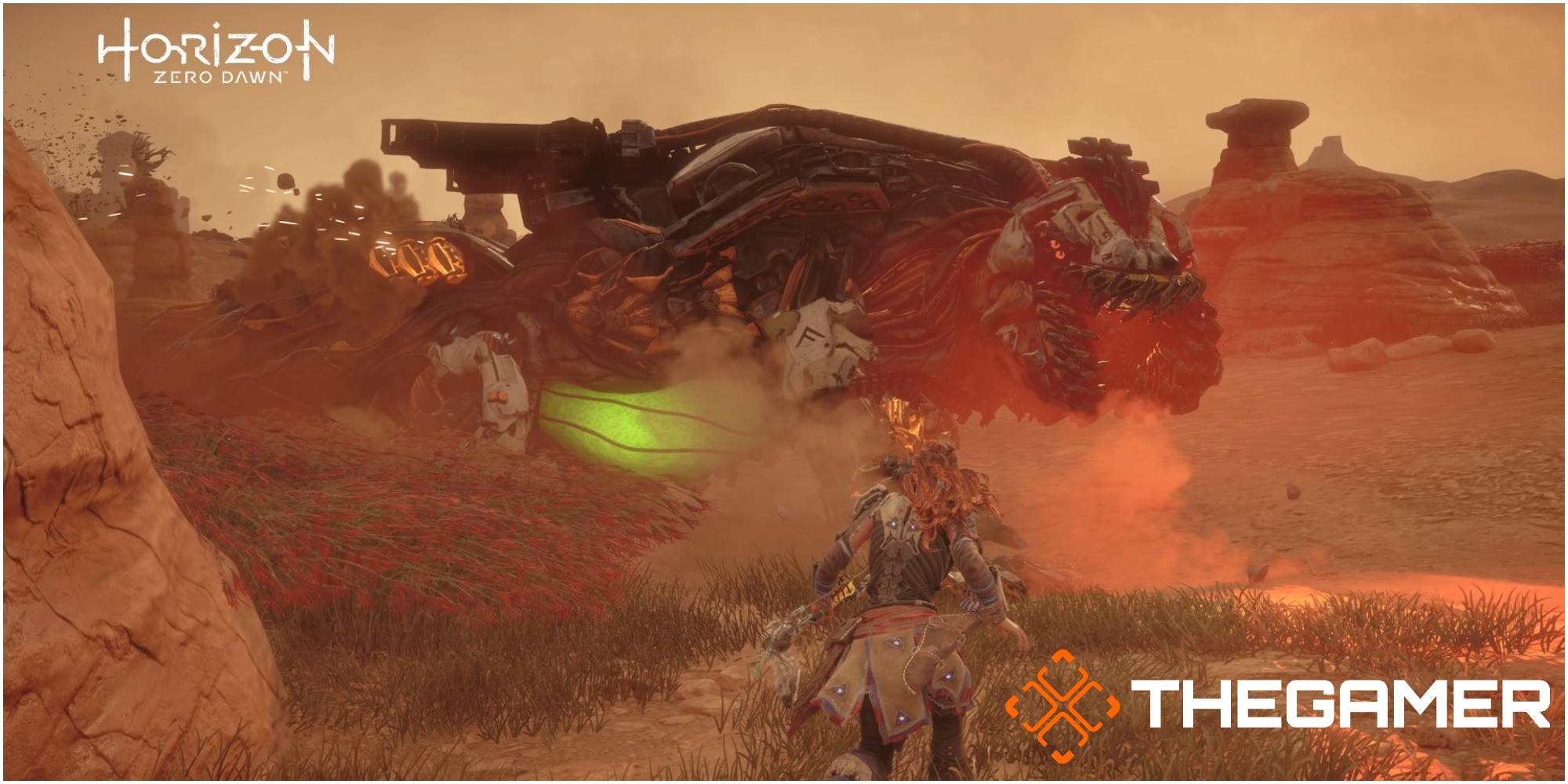 Horizon Zero Dawn Machines From Frozen Wilds And Base Game
