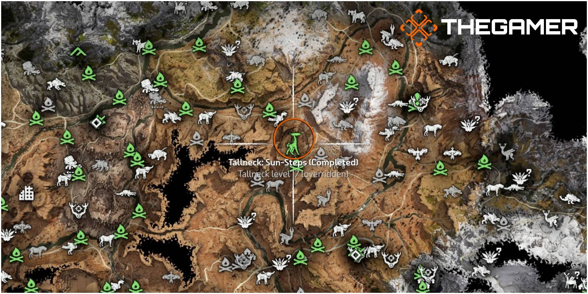 Every Tallneck Location And How To Climb Them In Horizon Zero Dawn