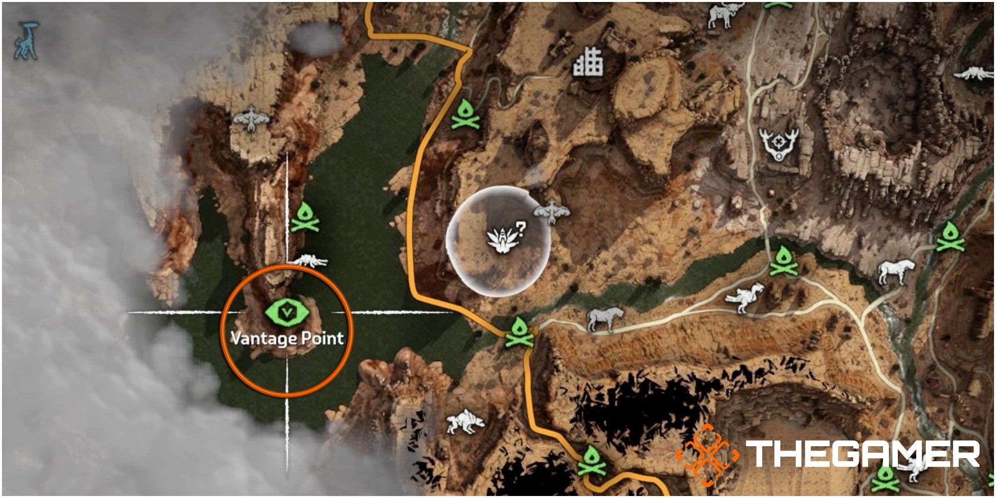 Horizon Zero Dawn Vantage Point Devil's Thirst Where To Find All Vantage Point Locations In Horizon Zero Dawn