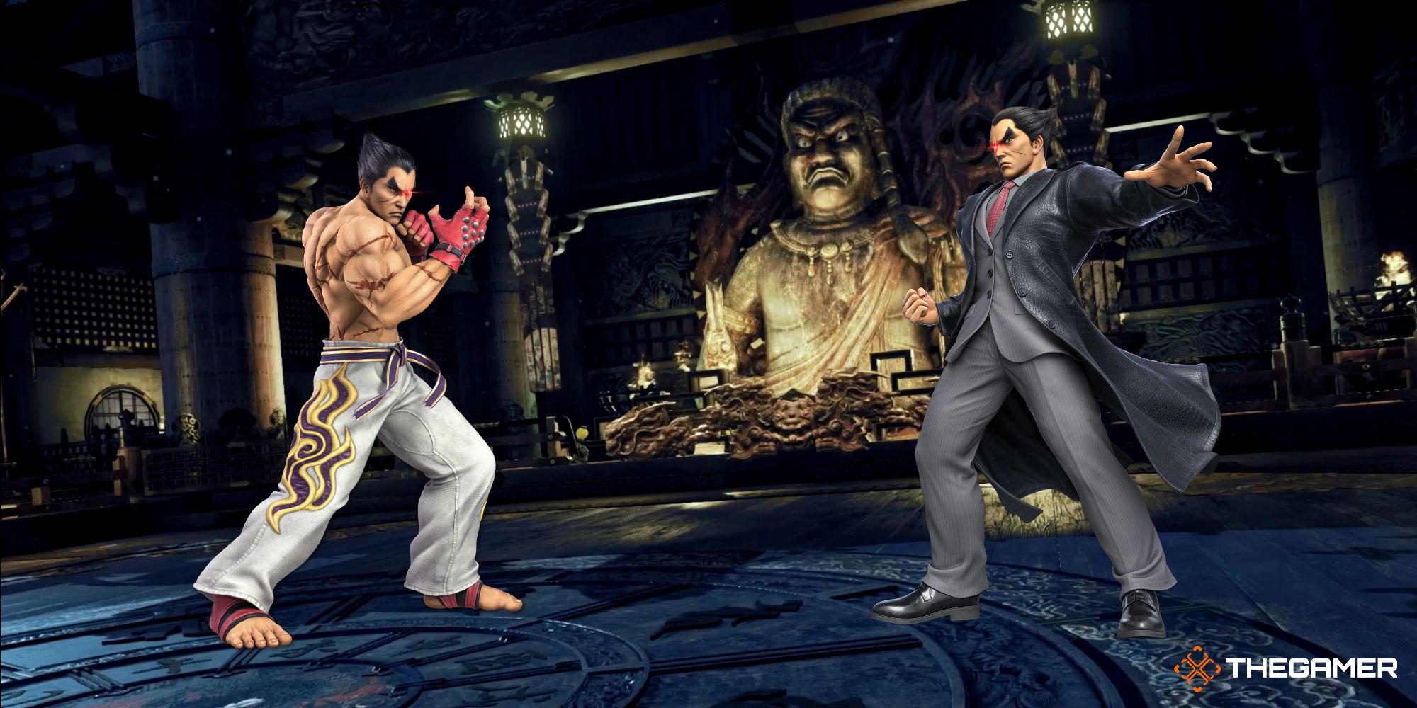 Kazuya skins in Super Smash Bros. Ultimate Mishima Dojo