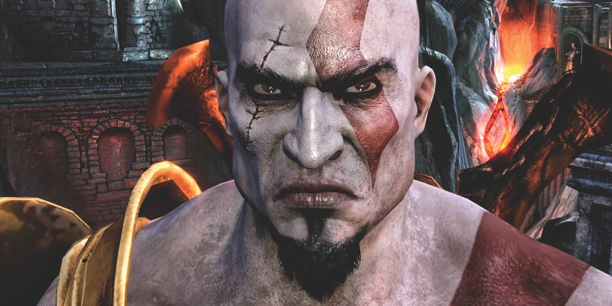 Kratos Staring In God Of War 3