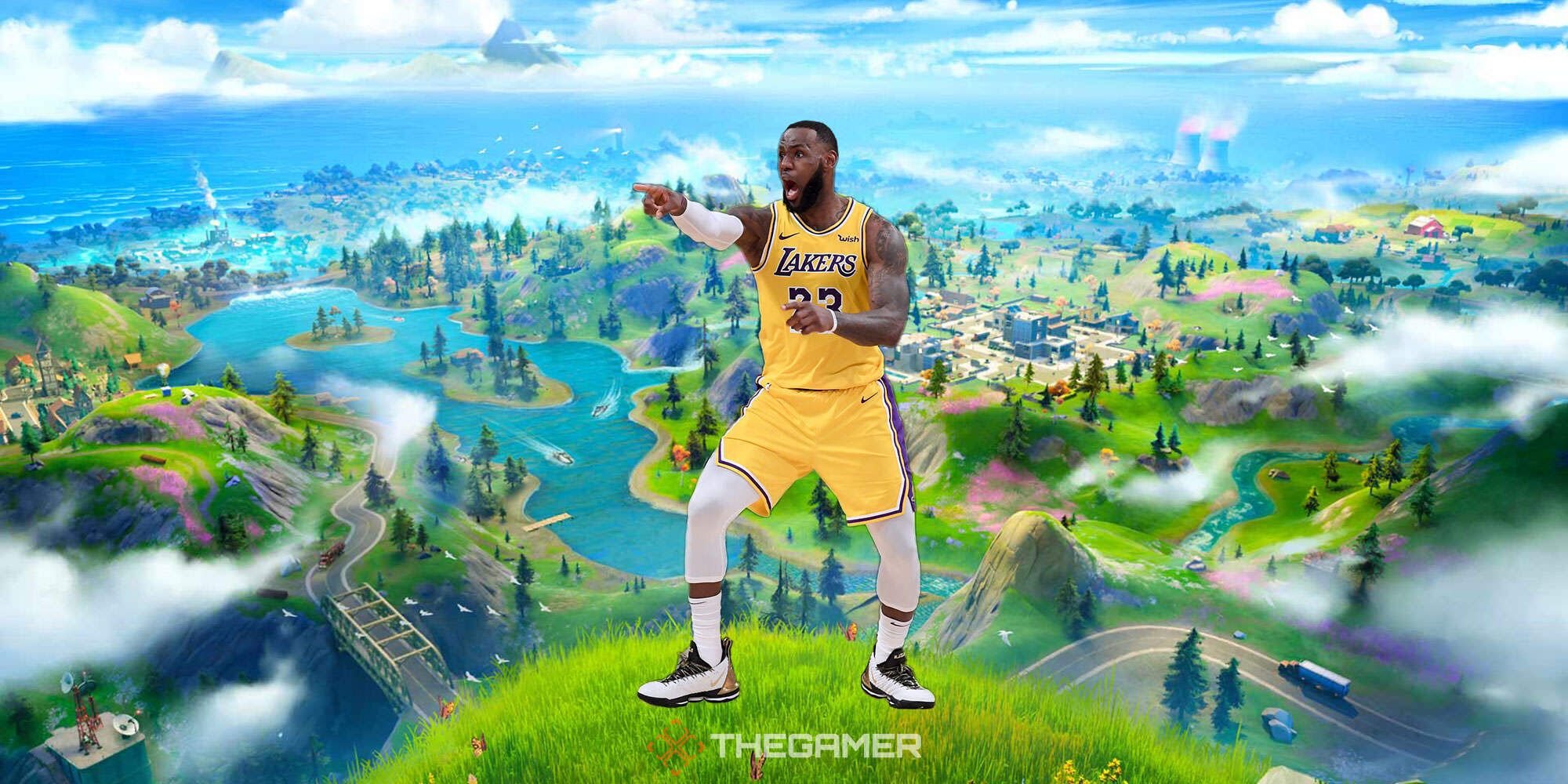 The King Has Arrived: LeBron James Joins Fortnite's Icon Series