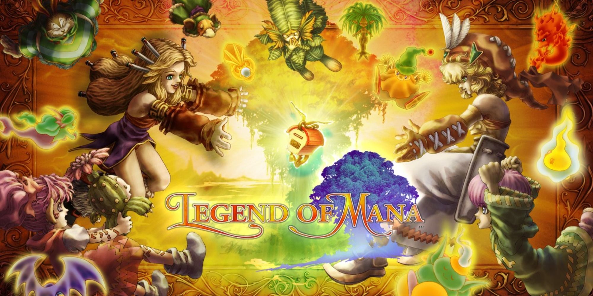 Legend of Mana Remastered Title Logo