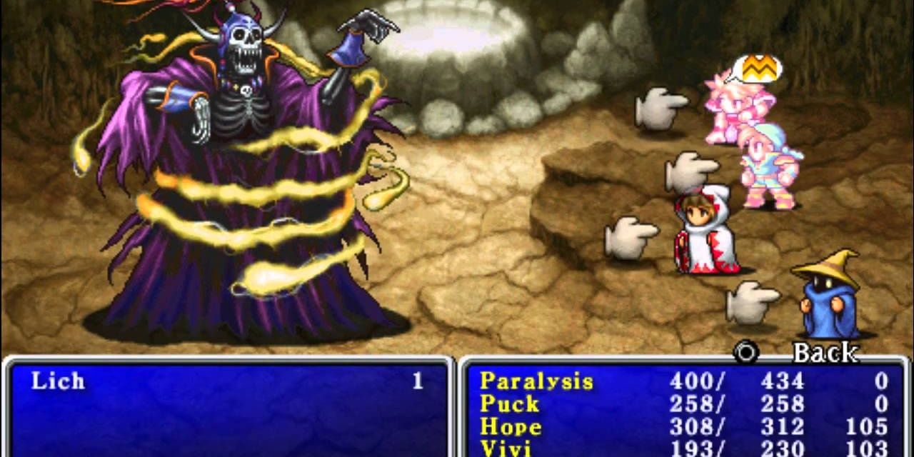 Final Fantasy summon or enemy Lich