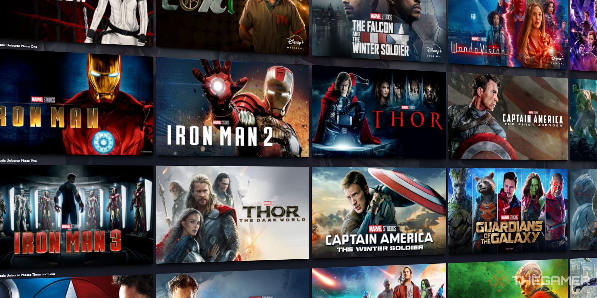 MCU Movies And Shows In Chronological Order