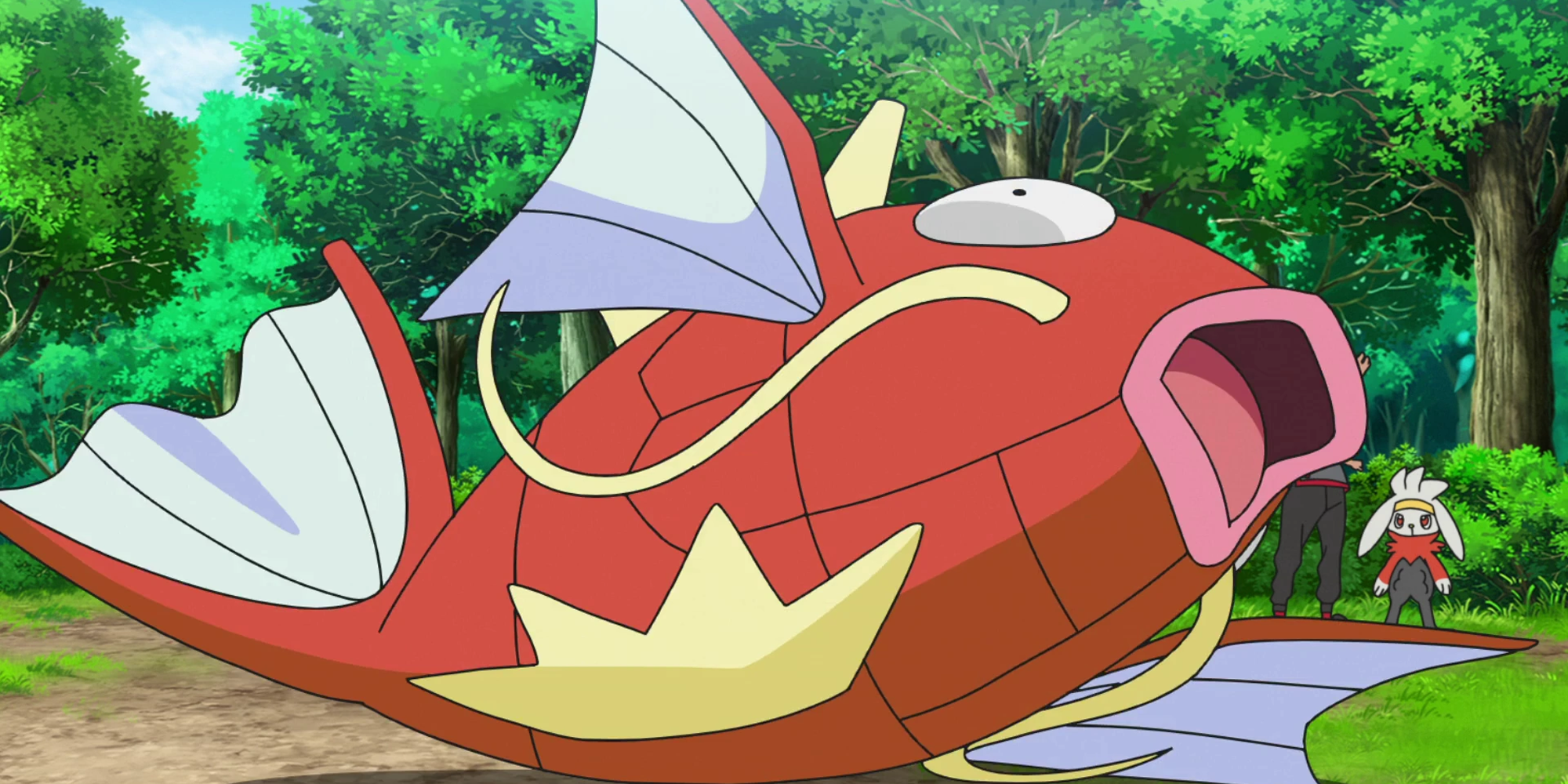 Magikarp from Pokemon anime