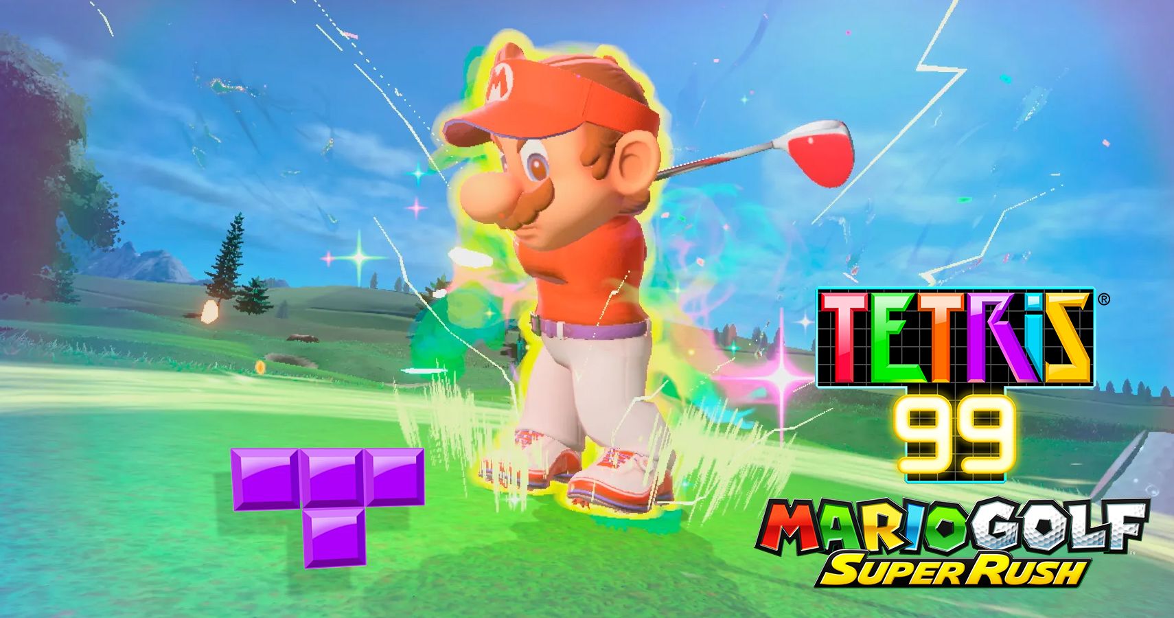 Mario Golf Tetris 99
