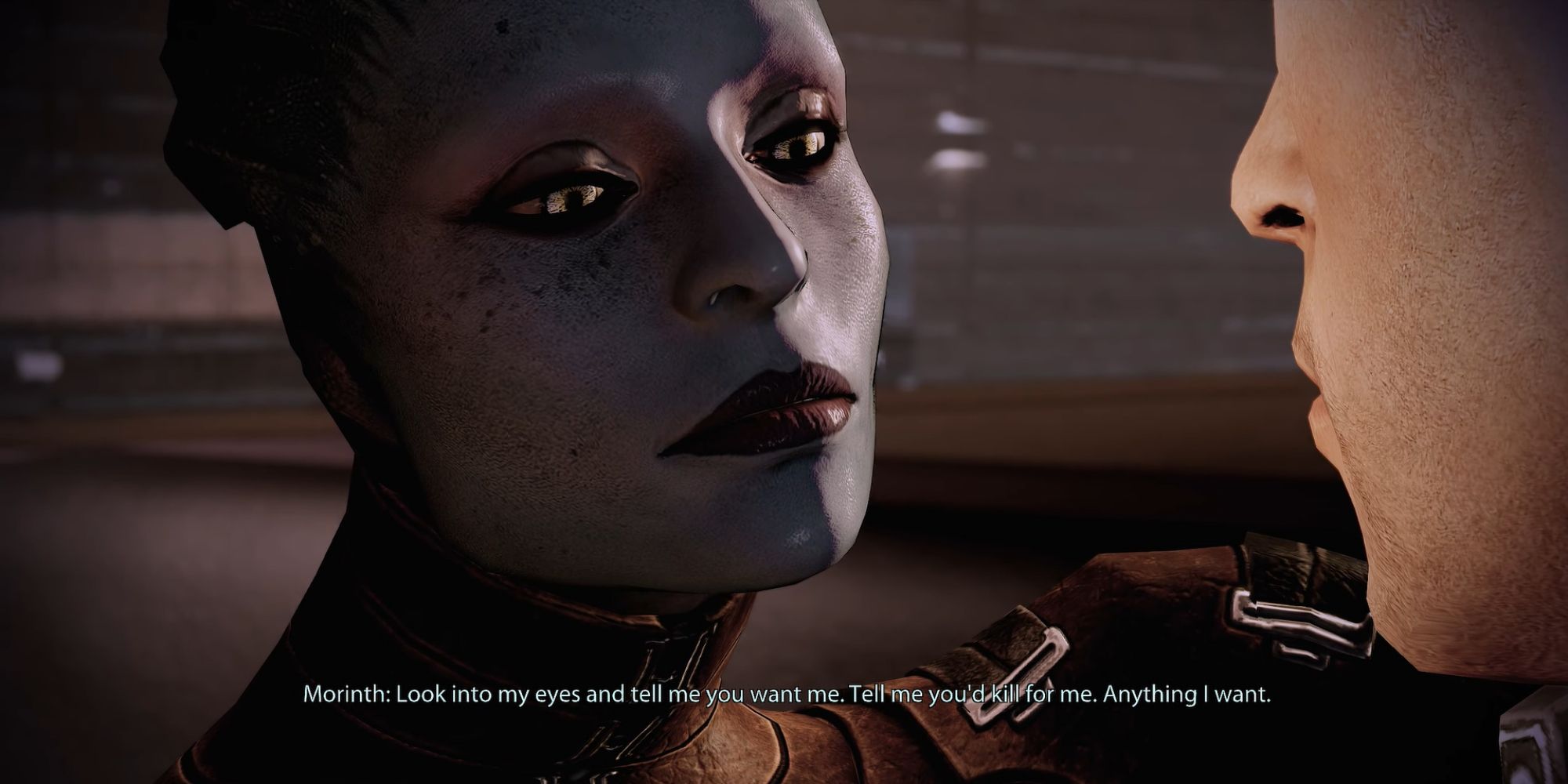 Mass Effect 2 Screenshhot Of Morinth