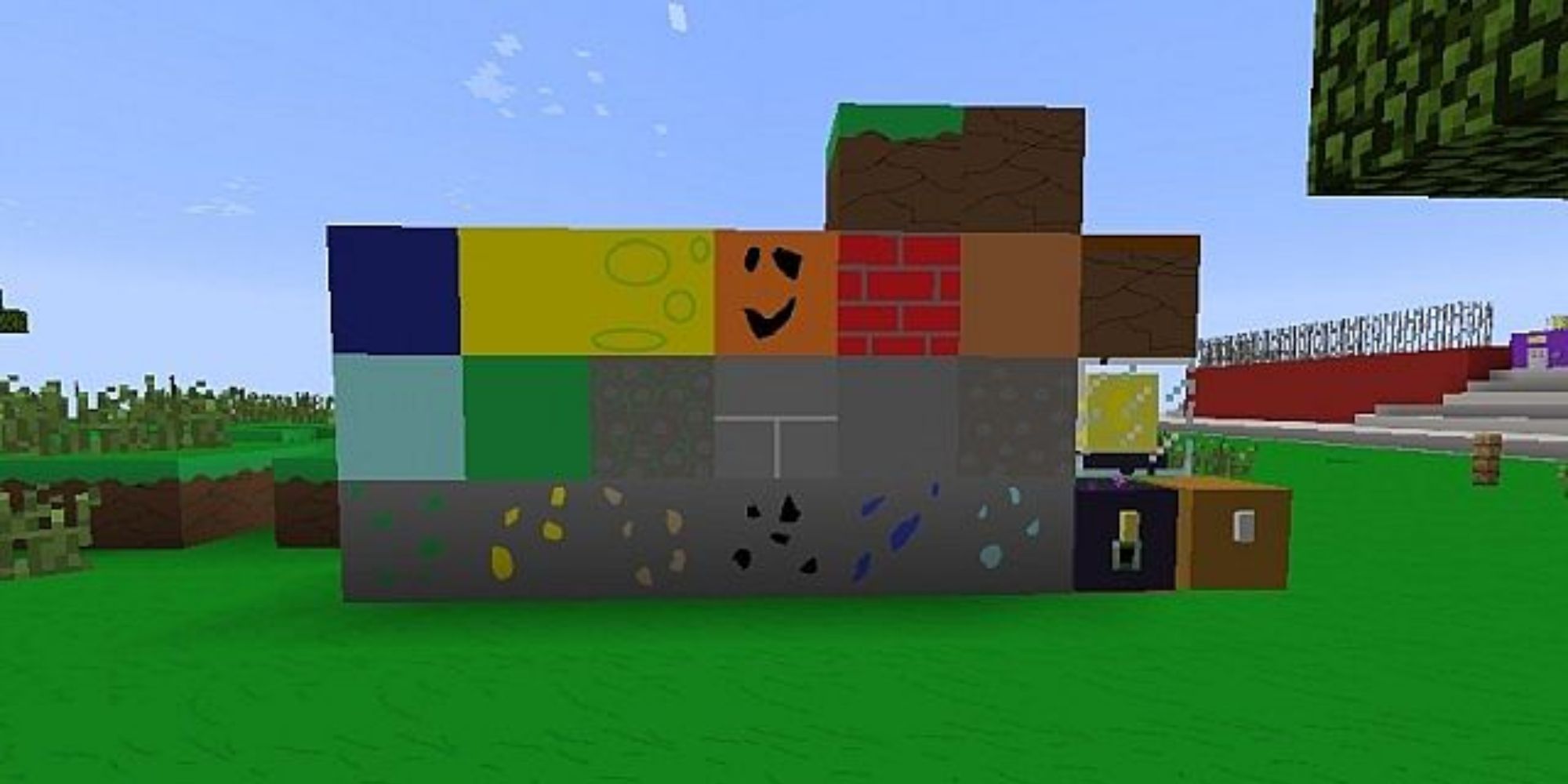 Minecraft Made In MS Paint Texture Pack