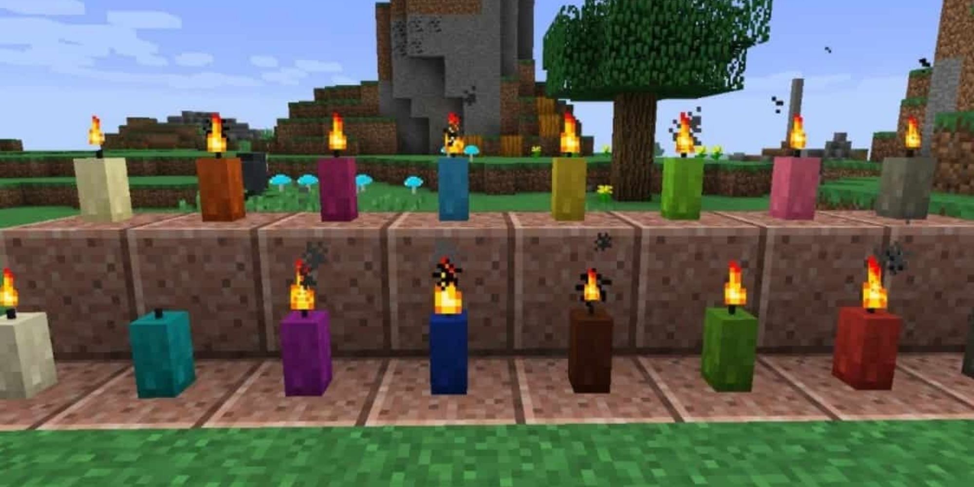 Minecraft How To Make And Light Candles