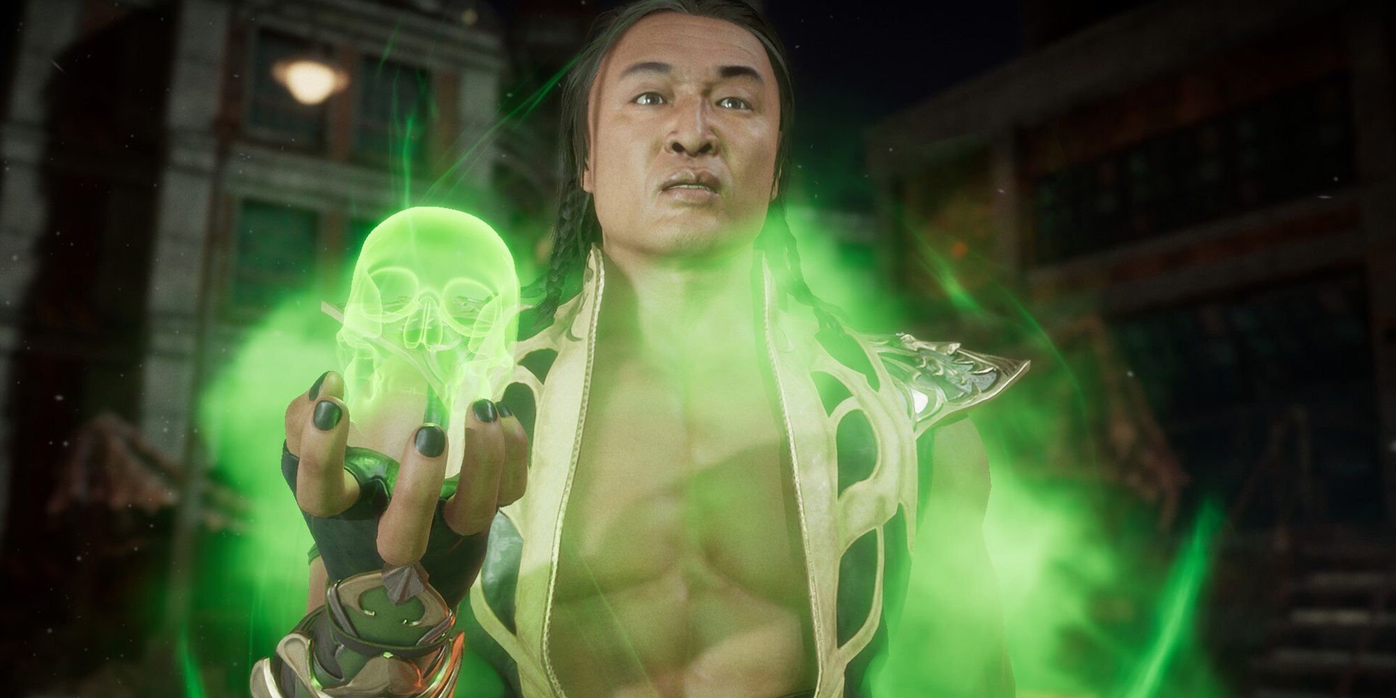 Mortal Kombat - Shang Tsung In His Younger Form Using His Powers
