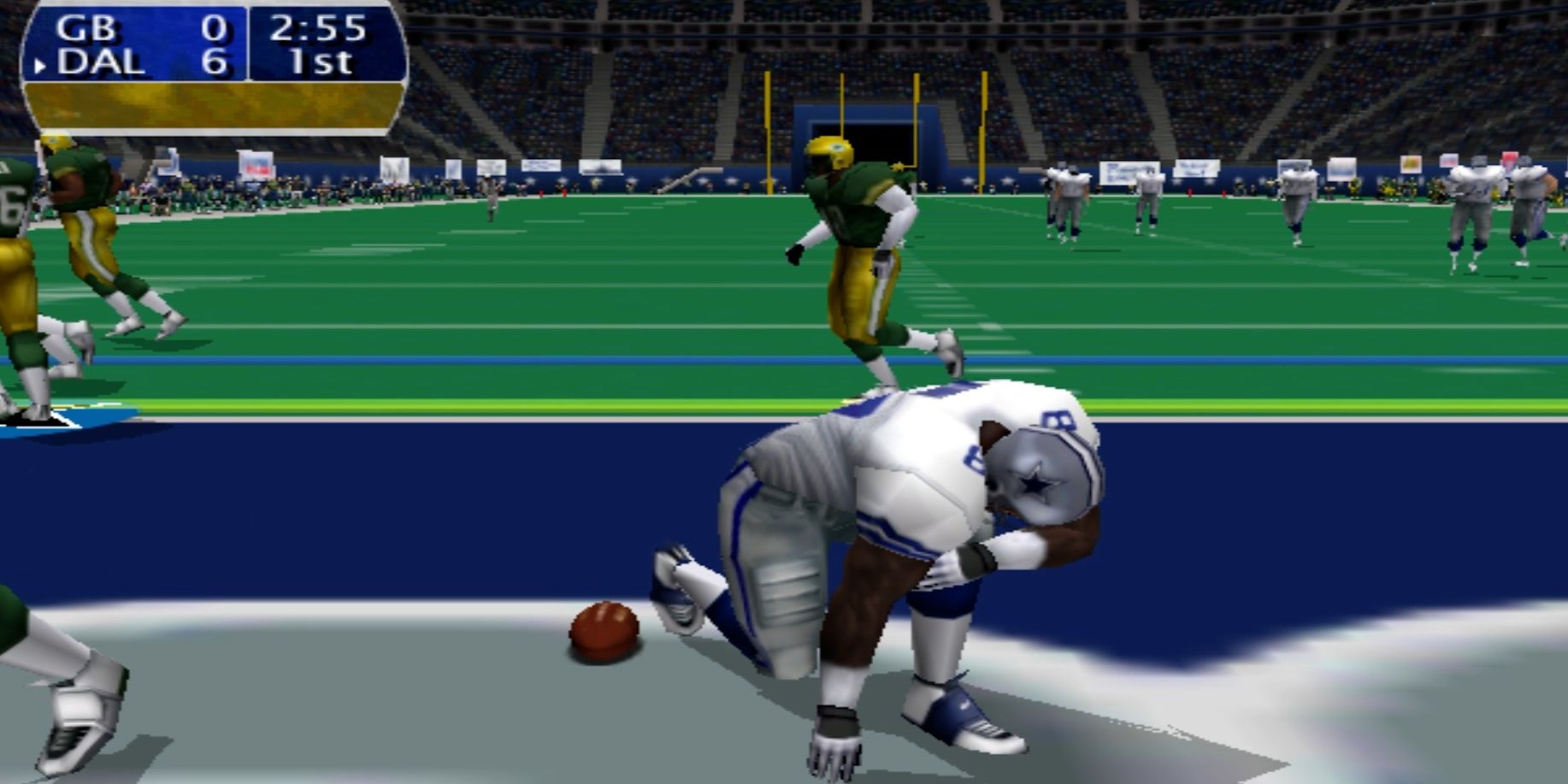 NFL 2K Dreamcast Touchdown Celebration