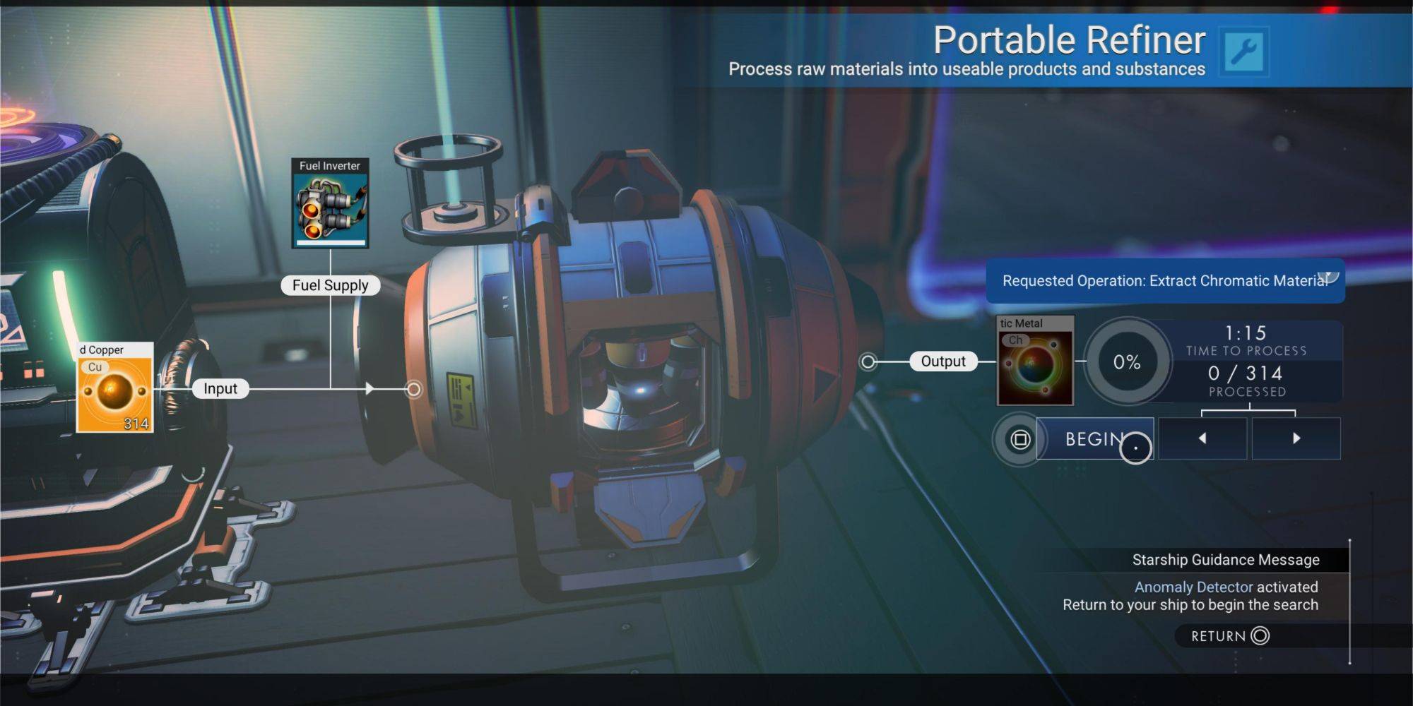 How To Build And Use The Portable Refiner In No Man S Sky
