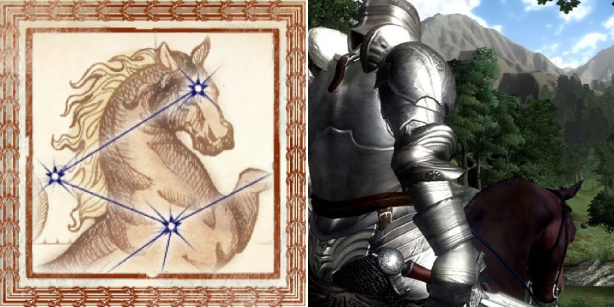 The Steed birthsign in Oblivion Remastered.