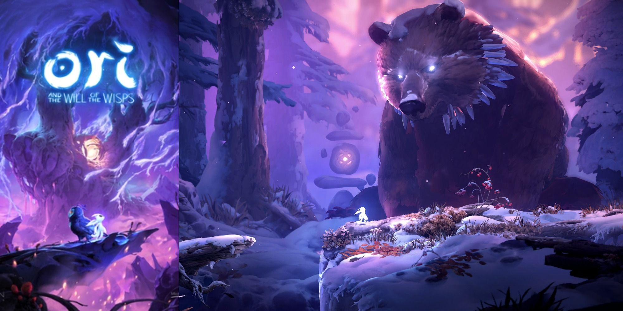 Ori And The Will Of The Wisps poster and gameplay