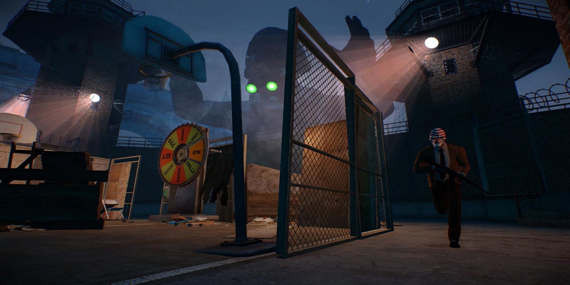 Exterior Screenshot From Prison Nightmare Heist from PAYDAY 2