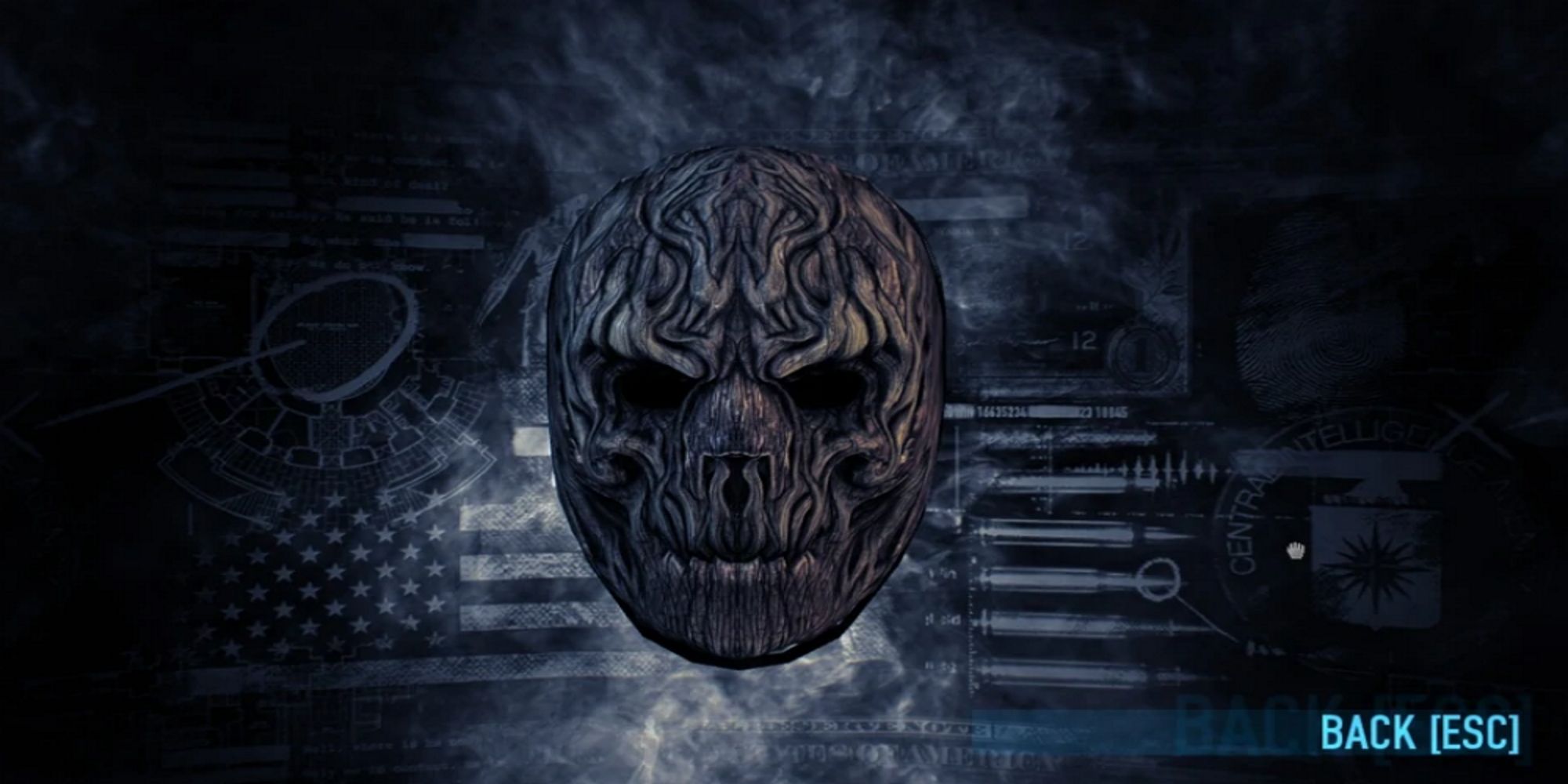 Tane mask from PAYDAY 2