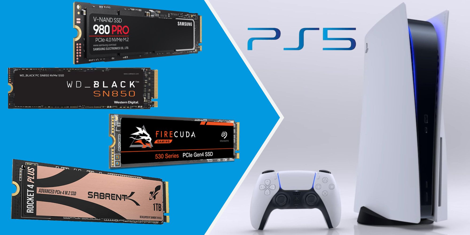 Best SSDs For PlayStation 5