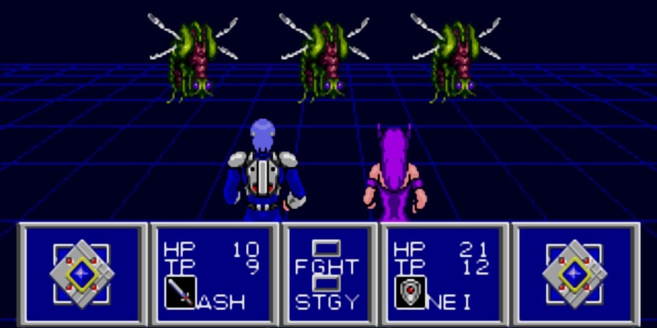 Phantasy Star 2 Combat 