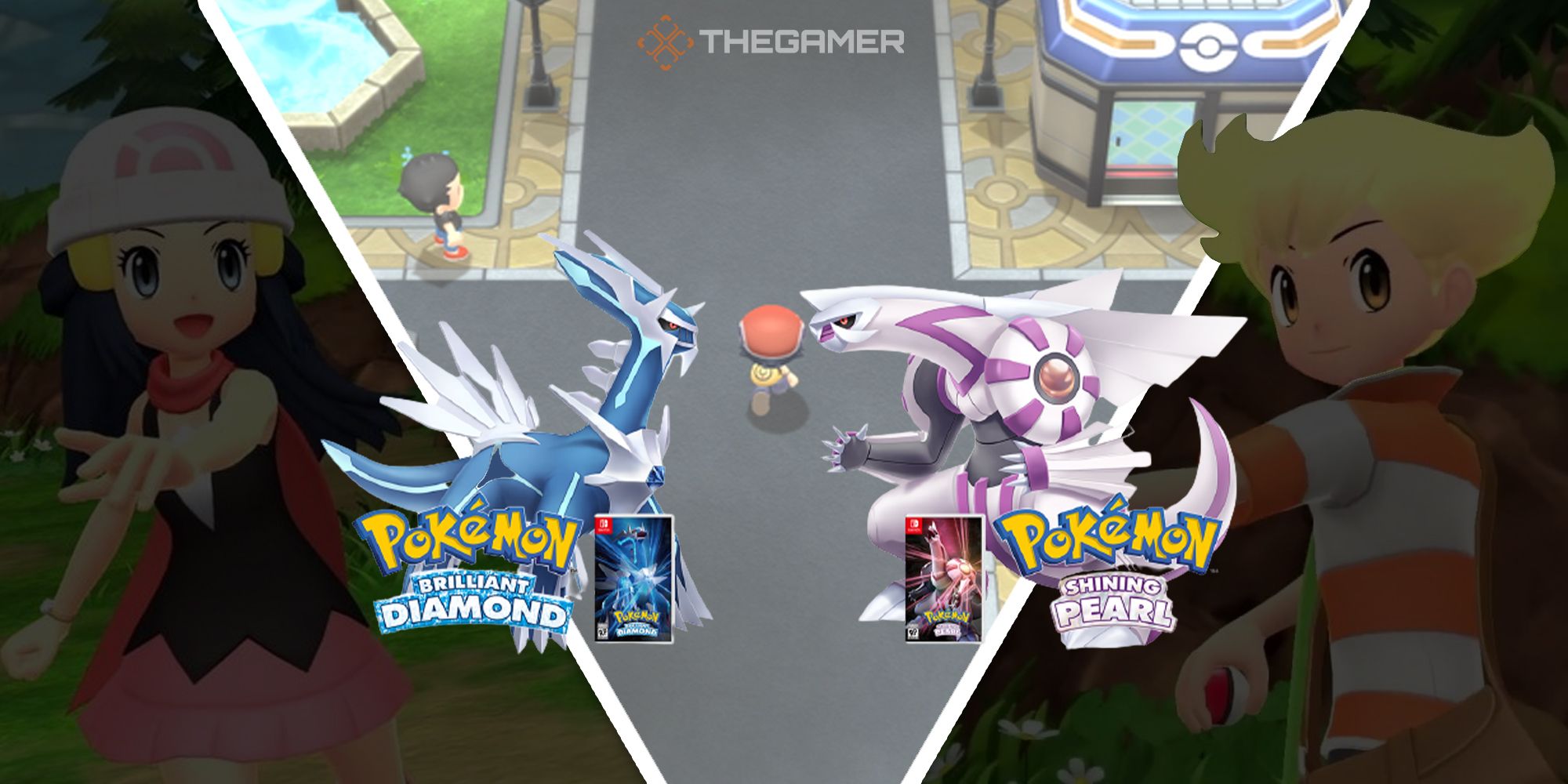 Video: Pokemon Brilliant Diamond/Shining Pearl comparison (Switch vs. DS,  August 2021)