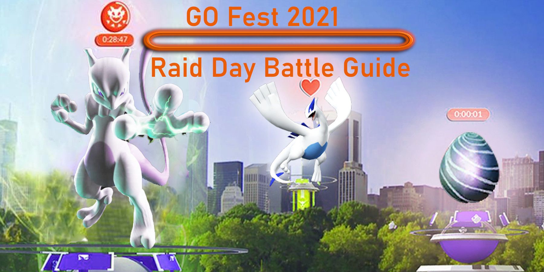 Pokemon GO Fest 2021 Every Legendary Appearing In Raids And How To Beat Them