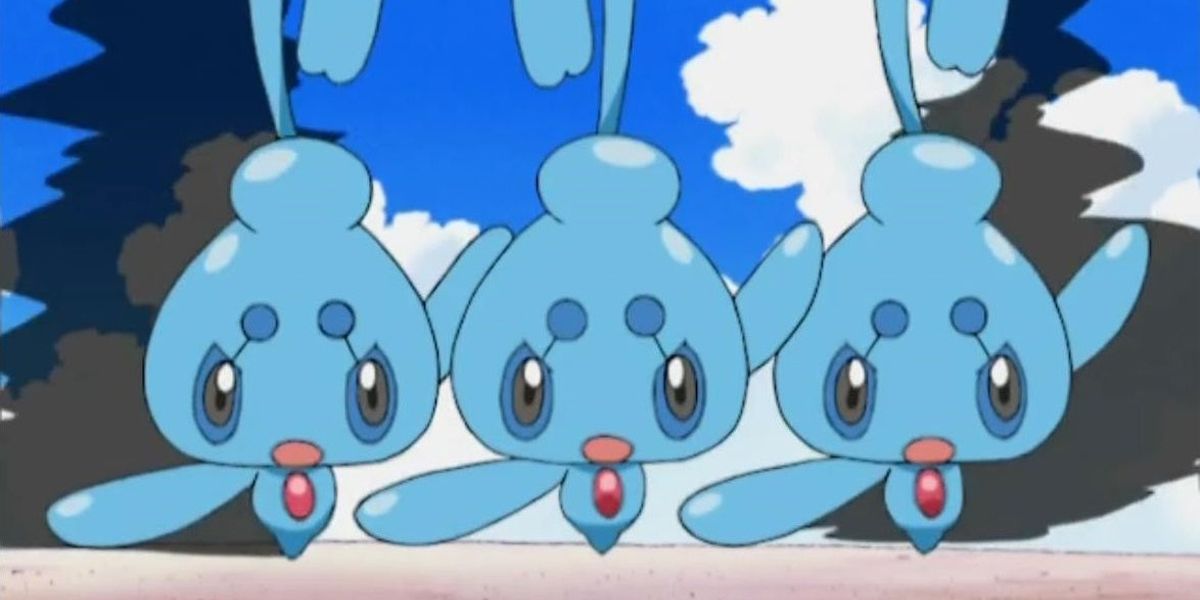 Pokemon Phione from the anime