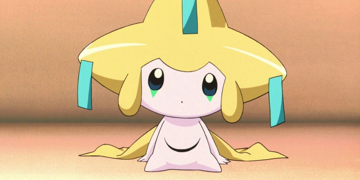 Pokemon a Jirachi from the anime mythical competitive steel type