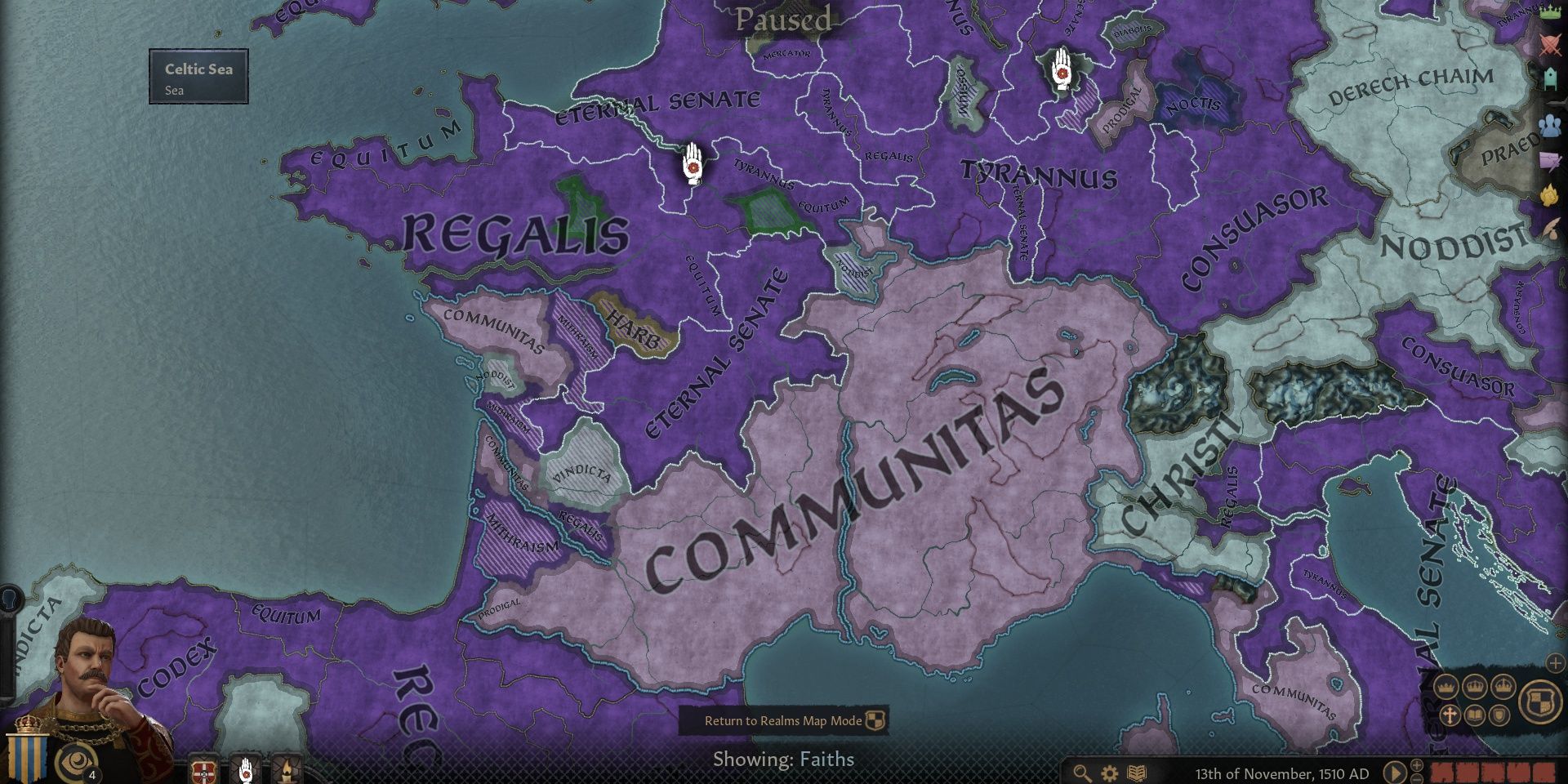Princes of Darkness mod for Crusader Kings 3