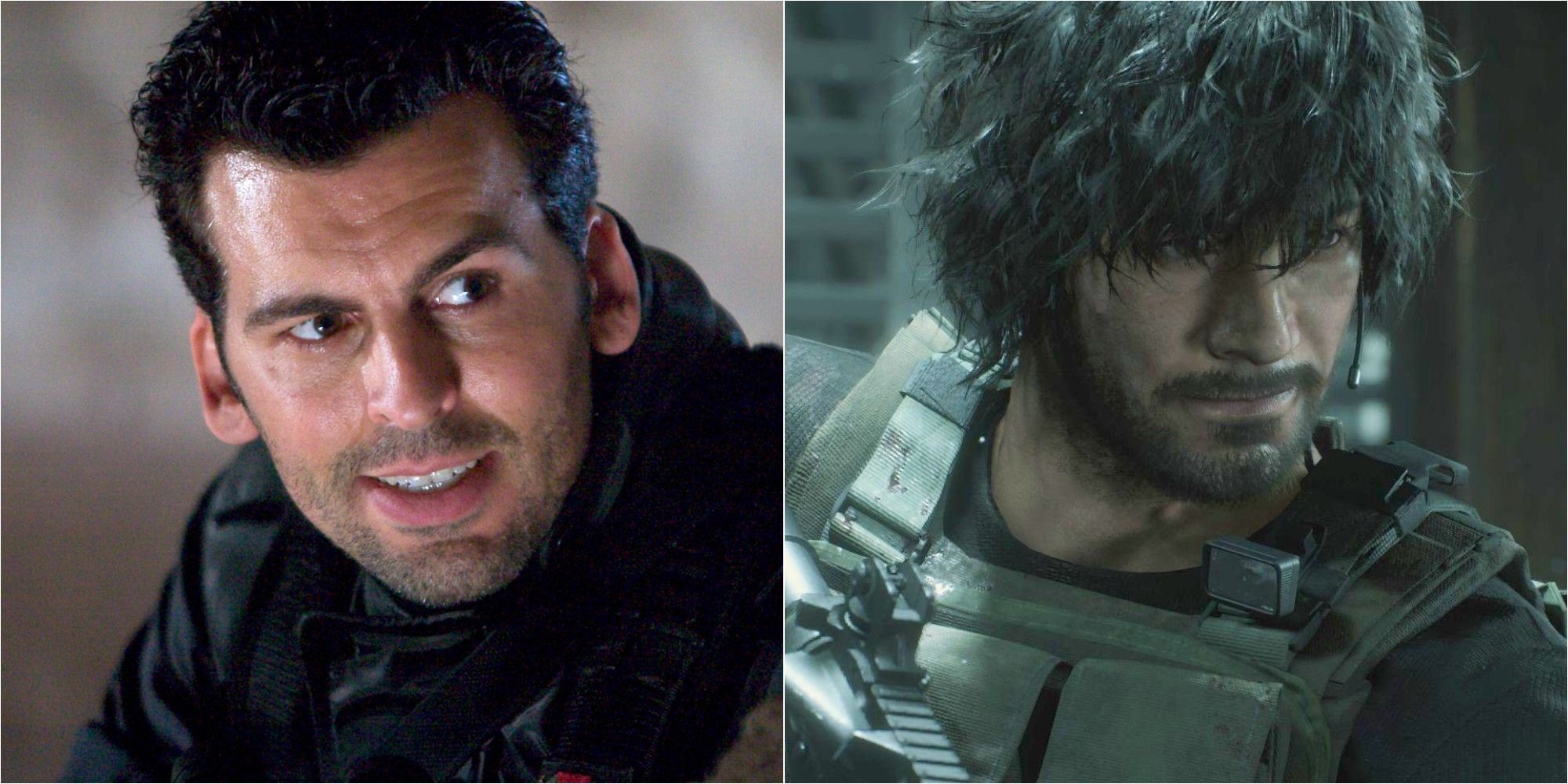 Resident Evil Carlos Split Image Live-Action Movie And Game