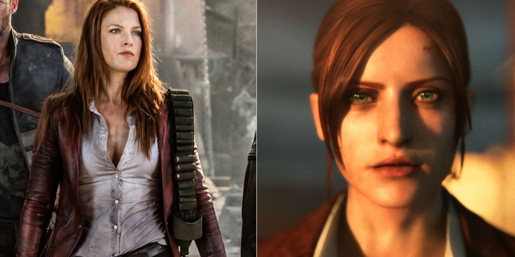 Resident Evil Claire Redfield Movies Vs Game