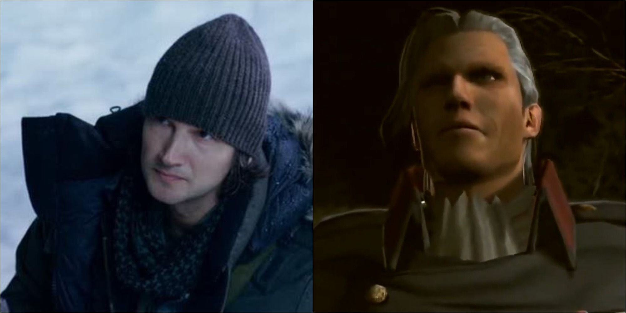 Resident Evil Sergei Split Image Live-Action Movie And Game