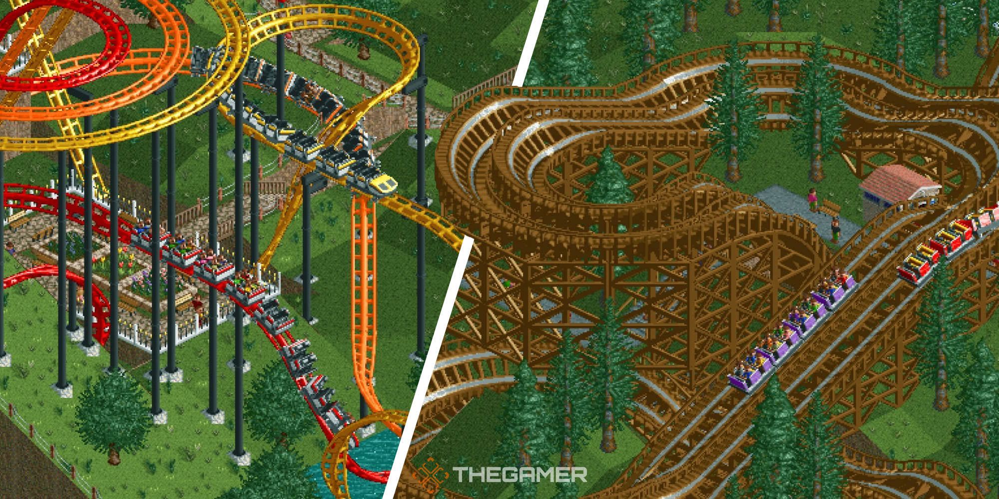 Technology Planting trees Go out RollerCoaster Tycoon: The 10 Best Coasters