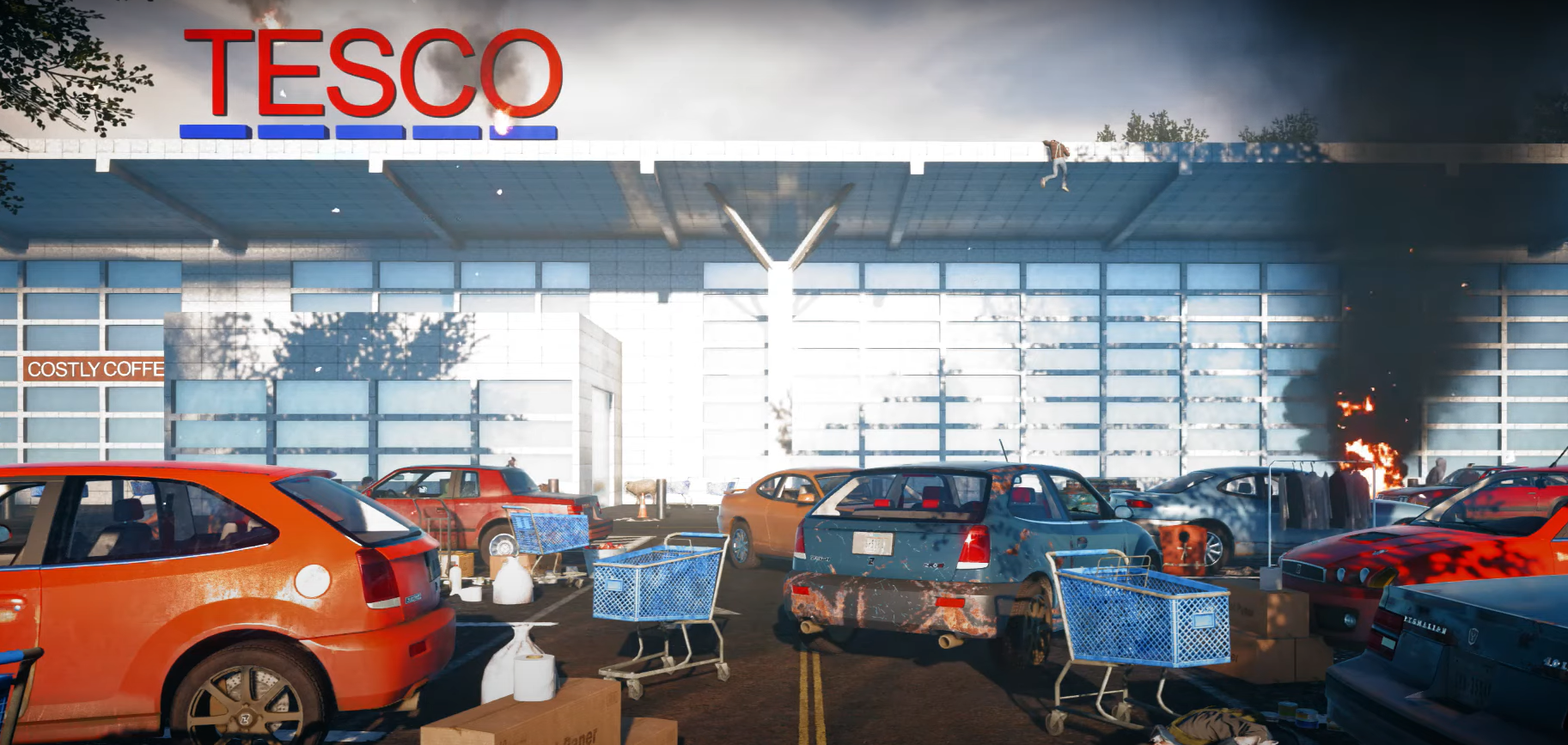 Tesco car park Far Cry