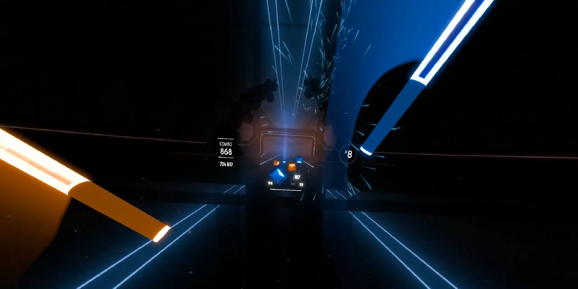 Beats Fly Through The Goal Posts In Beat Saber