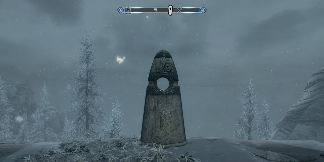 Skyrim: Close Up of the Lord Stone