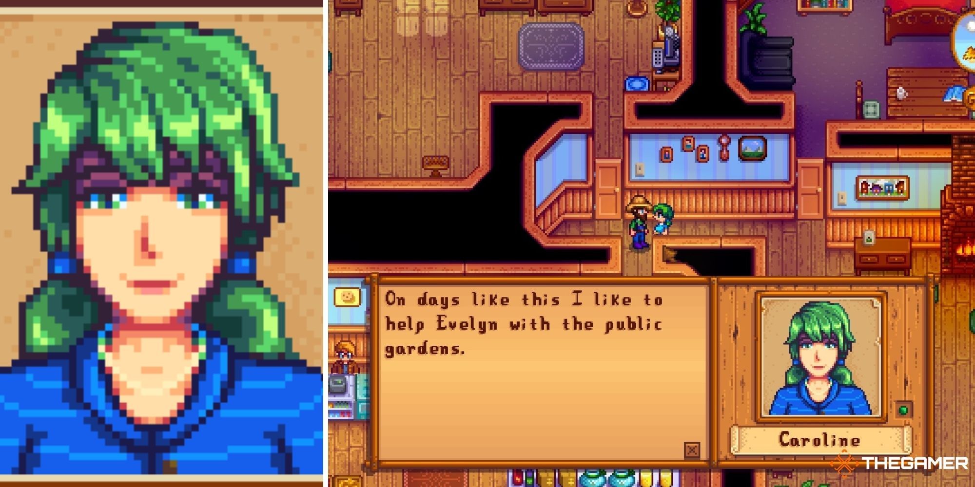 Fan Theory Supposes That Caroline Is The Witch In Stardew Valley