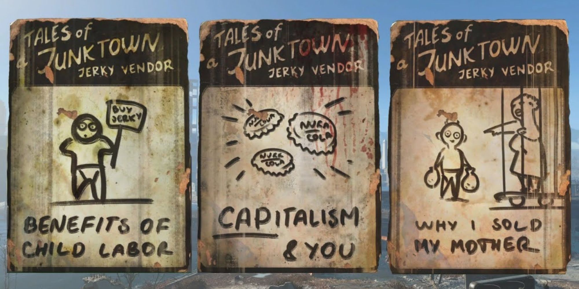 Tales of a Junktown Jerky Vendor fallout 4