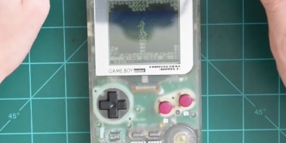 The Game Boy Famitsu Edition Playing Metroid In A Fixing Video