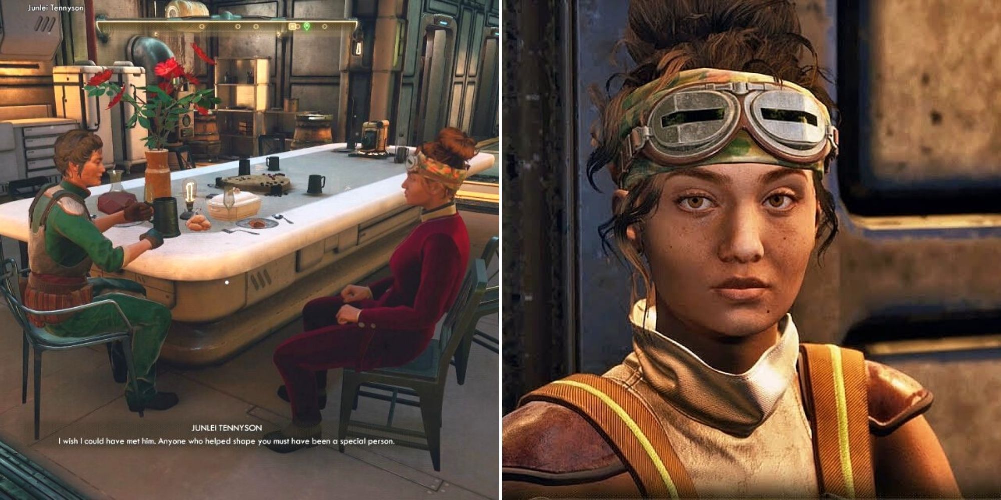 The Outer Worlds - Junlei and Parvati on a date - Parvati close up