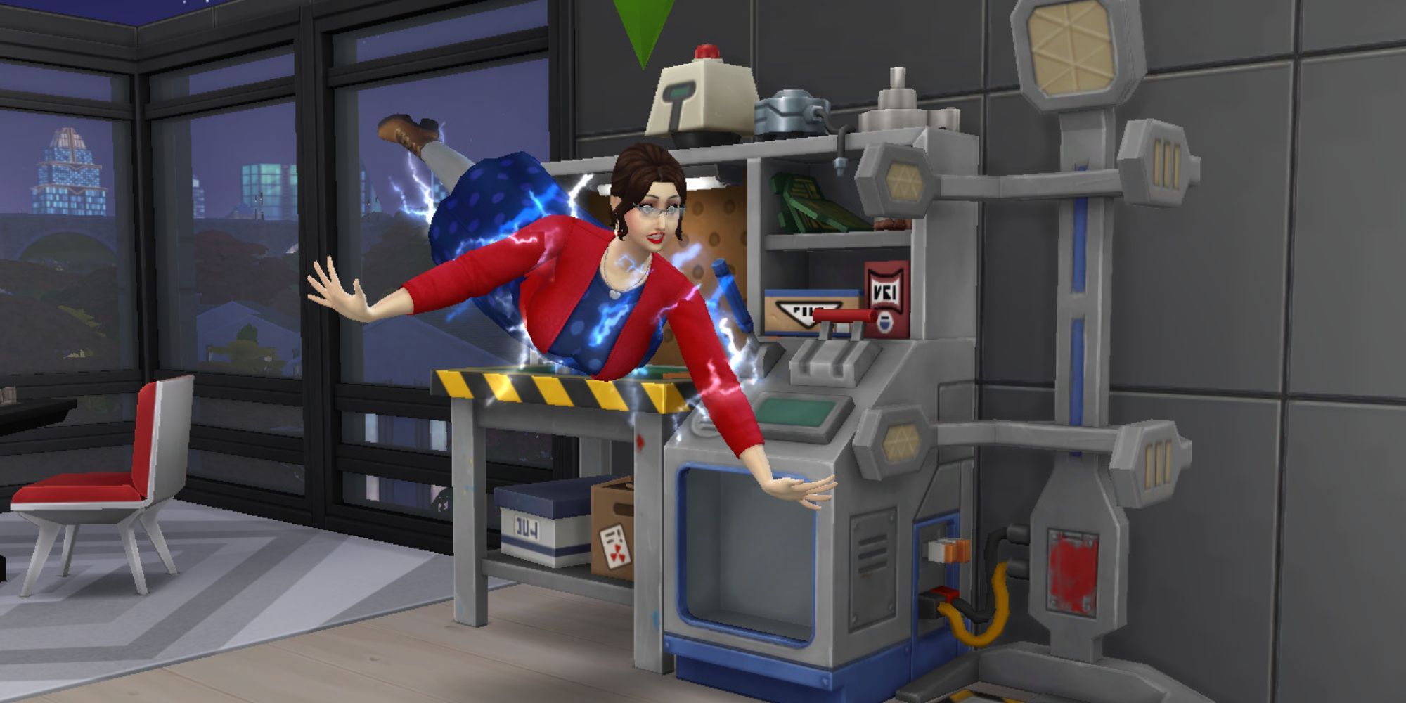 The Sims 4 Electrocution
